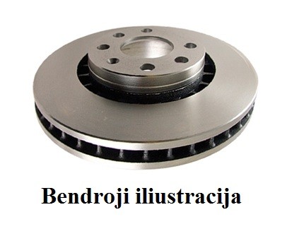 Stabdžių diskai EBC Standart D015