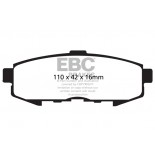 Stabdžių kaladėlės EBC "Ultimax" DP1733