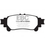 Stabdžių kaladėlės EBC "Ultimax" DP1850