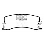 Stabdžių kaladėlės EBC "Yellowstuff" DP4629R