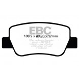 Stabdžių kaladėlės EBC "Ultimax" DPX2027