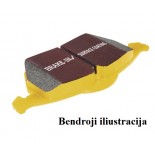 Stabdžių kaladėlės EBC "Yellowstuff" DP42131R