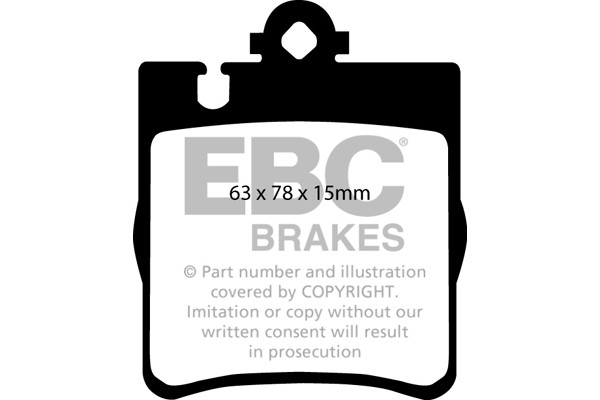 Stabdžių kaladėlės EBC "Ultimax" DP1441