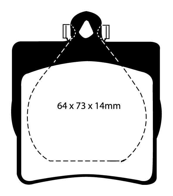 Stabdžių kaladėlės EBC "Greenstuff" DP21191