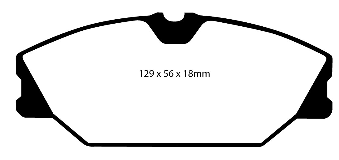 Stabdžių kaladėlės EBC "Greenstuff" DP21369