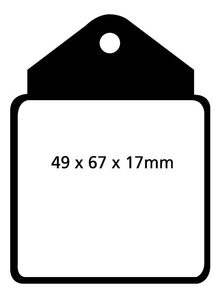 Stabdžių kaladėlės EBC "Greenstuff" DP2710