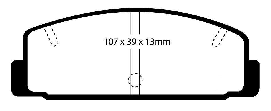 Stabdžių kaladėlės EBC "Greenstuff" DP2729