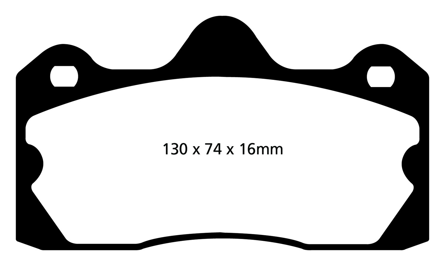 Stabdžių kaladėlės EBC "Redstuff" DP3060C