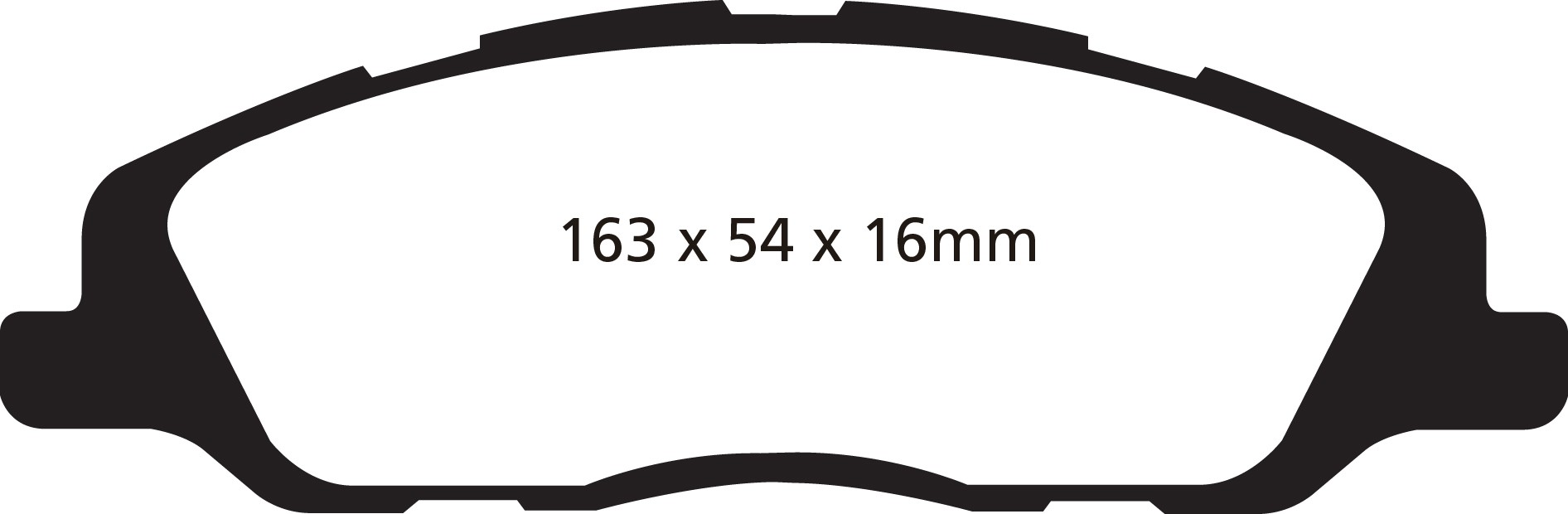 Stabdžių kaladėlės EBC "Redstuff" DP31868C