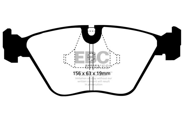 Stabdžių kaladėlės EBC "Ultimax" DP689