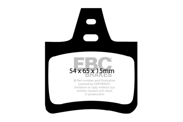 Stabdžių kaladėlės EBC "Ultimax" DP795