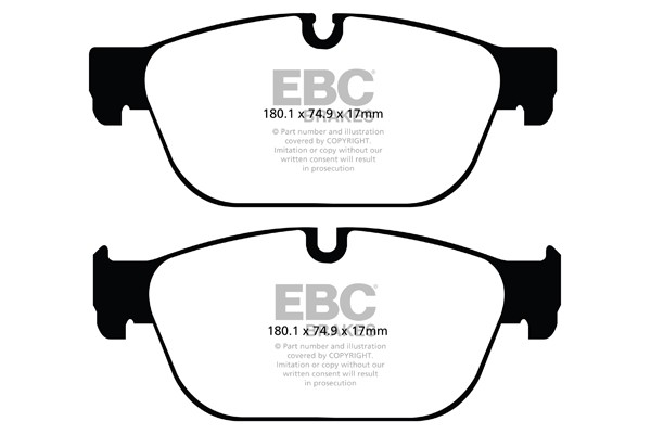 Stabdžių kaladėlės EBC "Ultimax" DPX2092