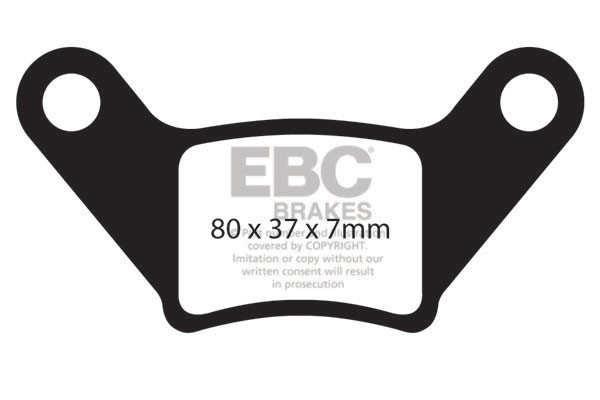 Stabdžių kaladėlės EBC "Ultimax" DPX2129
