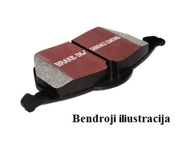 Stabdžių kaladėlės EBC "Ultimax" DP1866