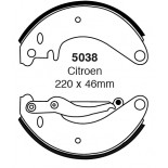 Būgninių stabdžių kaladėlės EBC 5038