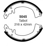 Būgninių stabdžių kaladėlės EBC 5045
