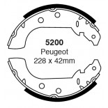 Būgninių stabdžių kaladėlės EBC 5200