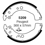 Būgninių stabdžių kaladėlės EBC 5209