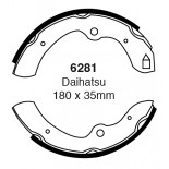 Būgninių stabdžių kaladėlės EBC 6281