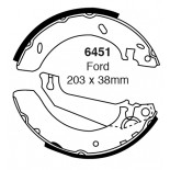 Būgninių stabdžių kaladėlės EBC 6451