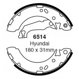 Būgninių stabdžių kaladėlės EBC 6514