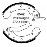 Būgninių stabdžių kaladėlės EBC 6542