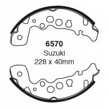Būgninių stabdžių kaladėlės EBC 6570