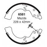 Būgninių stabdžių kaladėlės EBC 6581