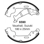 Būgninių stabdžių kaladėlės EBC 6590