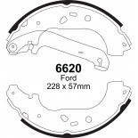 Būgninių stabdžių kaladėlės EBC 6620