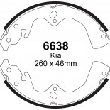 Būgninių stabdžių kaladėlės EBC 6638