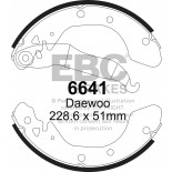 Būgninių stabdžių kaladėlės EBC 6641