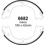 Būgninių stabdžių kaladėlės EBC 6682