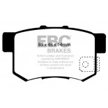 Stabdžių kaladėlės EBC "Ultimax" DP1193