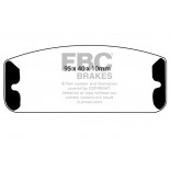 Stabdžių kaladėlės EBC "Ultimax" DP119