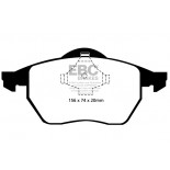 Stabdžių kaladėlės EBC "Ultimax" DP1324
