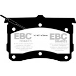 Stabdžių kaladėlės EBC "Ultimax" DP132