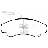 Stabdžių kaladėlės EBC "Ultimax" DP1379