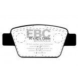 Stabdžių kaladėlės EBC "Ultimax" DP1381