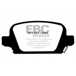 Stabdžių kaladėlės EBC "Ultimax" DP1410