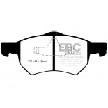 Stabdžių kaladėlės EBC "Ultimax" DP1427