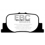 Stabdžių kaladėlės EBC "Ultimax" DP1456