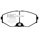Stabdžių kaladėlės EBC "Ultimax" DP1471