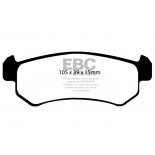 Stabdžių kaladėlės EBC "Ultimax" DP1548