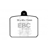 Stabdžių kaladėlės EBC "Ultimax" DP159