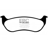 Stabdžių kaladėlės EBC "Ultimax" DP1673
