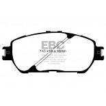 Stabdžių kaladėlės EBC "Ultimax" DP1674