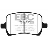 Stabdžių kaladėlės EBC "Ultimax" DP1763