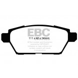 Stabdžių kaladėlės EBC "Ultimax" DP1766