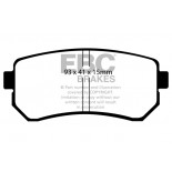 Stabdžių kaladėlės EBC "Ultimax" DP1769